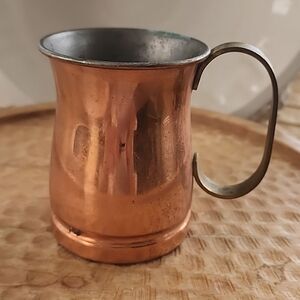 Vintage made in Japan Copper Tankard Mule 16 0z Vessel with Handle